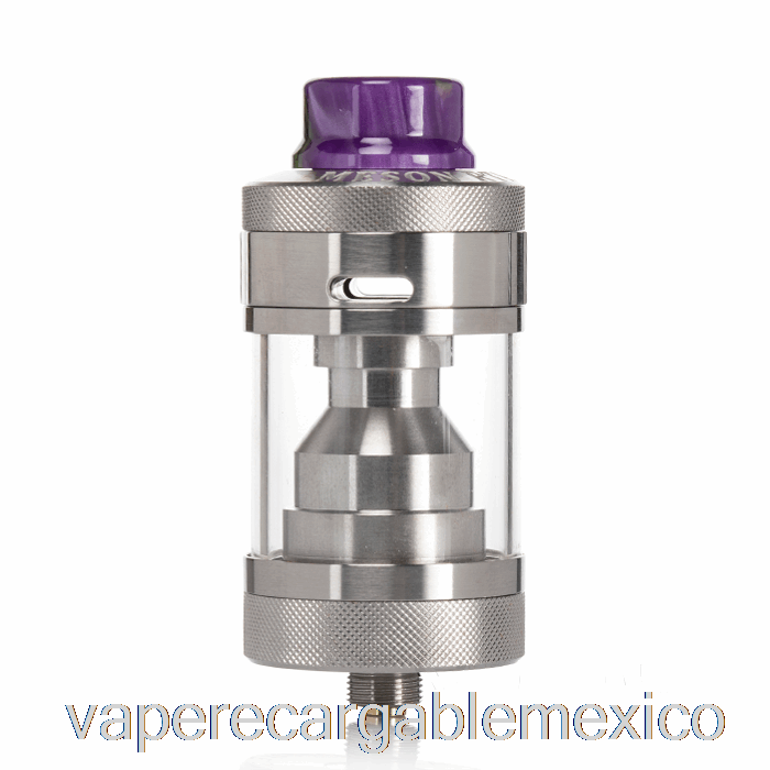 Vape Recargable Steam Crave Meson 25mm Rta Acero Inoxidable